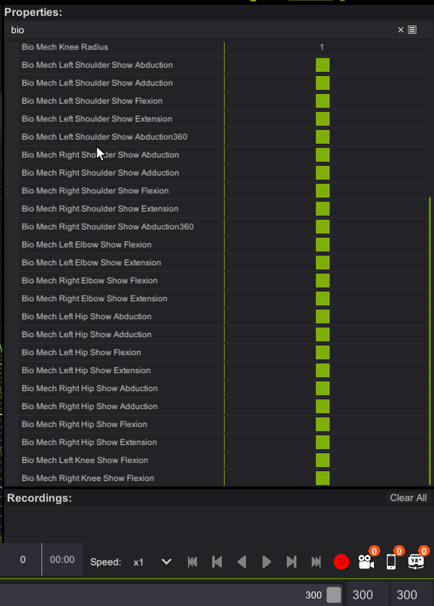 Biomech Panel � Extended Joint Flags